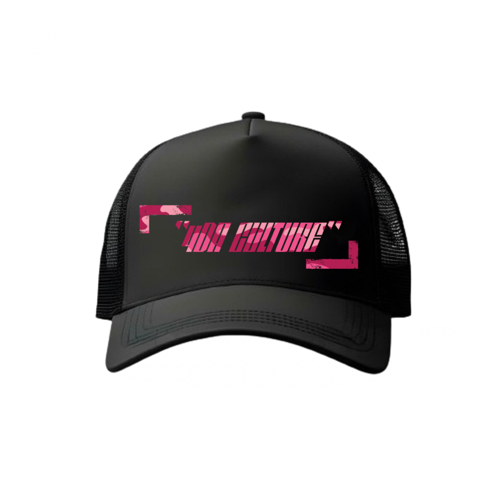 4DA CULTURE PINK CAMO TRUCKER