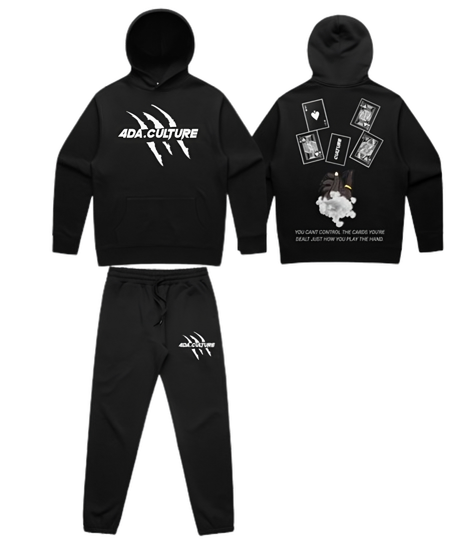 4DA CULTURE BLACK TRACKSUIT SEASON 1